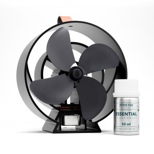 Viking Ember  360° Heat Powered Stove Fan – Patented Premium Wood Burner & Log Burner Eco Fan with In-Built Fragrance System